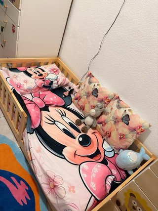 Cama infantil de madera (nuevo)(80x160)