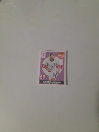Cromo Extra Sticker Mundial 2026 Bellingham Morado