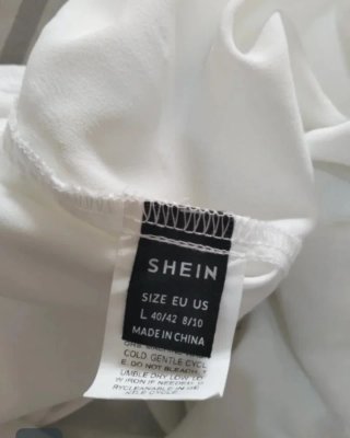 Camiseta top de tirantes de Shein, talla L