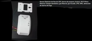 Detector Gas 12V Propano Butano GLP GNL