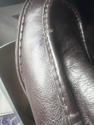 Scarpe vintage fondo magazzino pelle