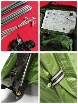Ultraligera Individual Tienda de Campaña 1,5 kg 1p