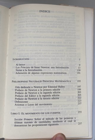 Principios matemáticos de la filosofía natural
