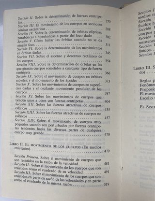 Principios matemáticos de la filosofía natural
