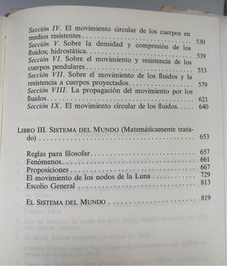 Principios matemáticos de la filosofía natural