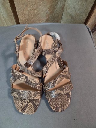 Sandalias Marypaz piel serpiente talla 39