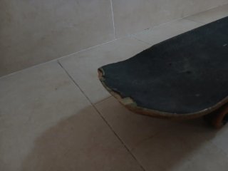 Skate Board azul claro