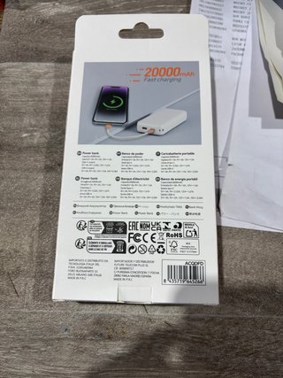 Unico Power Bank 20000mAh 22.5W Tipo-C
