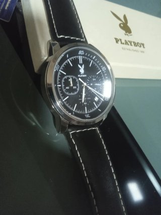 Reloj Playboy Cronógrafo G3065 Negro