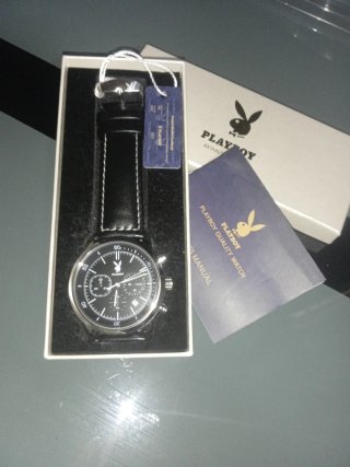 Reloj Playboy Cronógrafo G3065 Negro