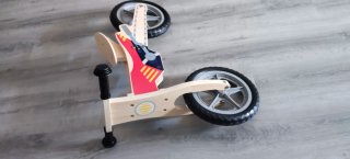Bici de madera Montessori