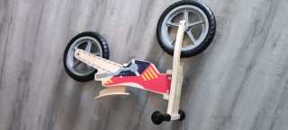 Bici de madera Montessori