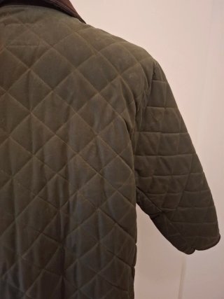 Giacca trapuntata Haven verde taglia M Barbour