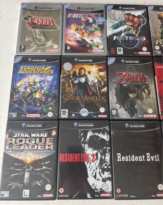 Nintendo GameCube, 15 Juegos, mandos+Flippy drive