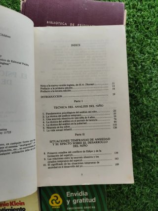 Libros Melanie Klein