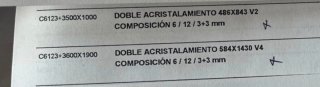 Ventanas y puerta PVC abatibles doble cristal lami