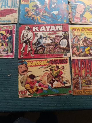 Lote variado de cómics antiguos años 50