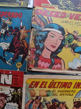 Lote variado de cómics antiguos años 50