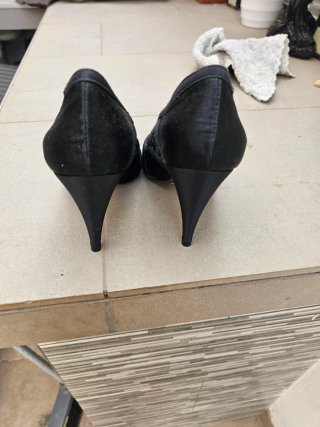 Salones BOL-PERDIX negros y plata