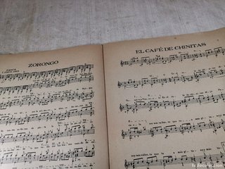 partitura FEDERICO GARCIA LORCA