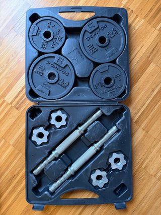 Kit Mancuernas Domyos 20kg Decathlon