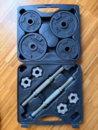 Kit Mancuernas Domyos 20kg Decathlon