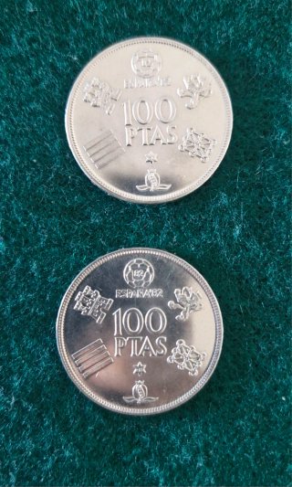 Monedas 100 Pesetas 1980 Juan Carlos I
