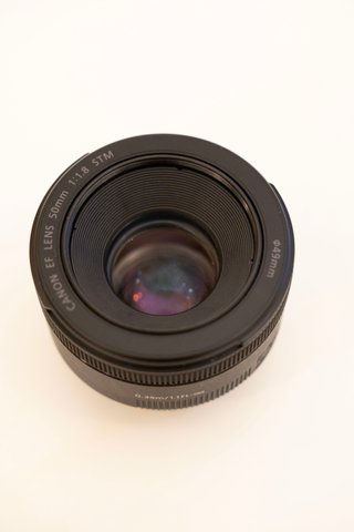 Canon EF 50mm f1.8 + Adattatore EF-RF