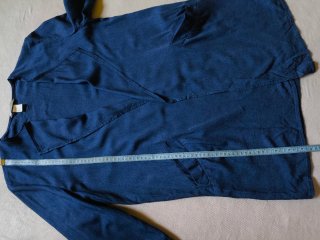 Chaqueta H&M Azul Marino Fluida Bolsillos