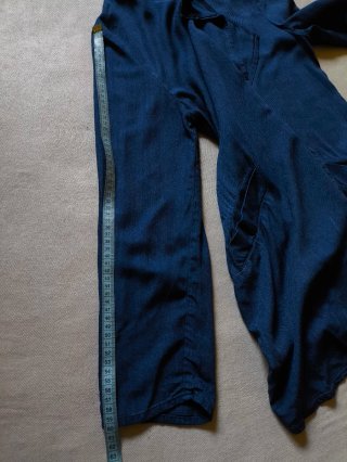 Chaqueta H&M Azul Marino Fluida Bolsillos