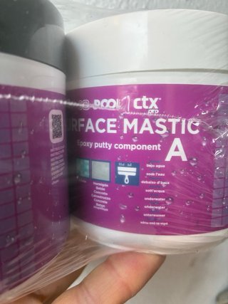 Masilla Epoxy CTX Surface Mastic A+B