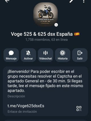 Voge 525 & 625 dsx España