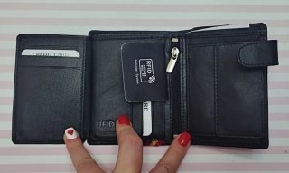 CARTERA MONEDERO PIEL DISEÑO ESPAÑA + REGALO PULSE