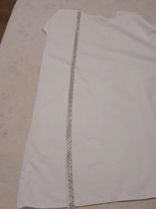 Camicia da notte vintage bianca