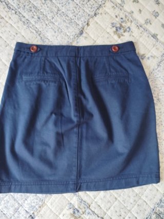 Minifalda azul