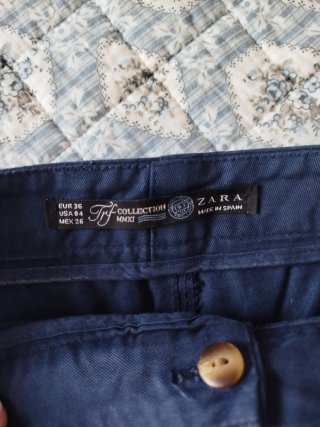 Minifalda azul