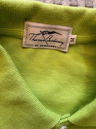 Polo Thomas Burberry Verde