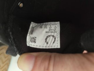 Zapatillas Fred Perry Negras