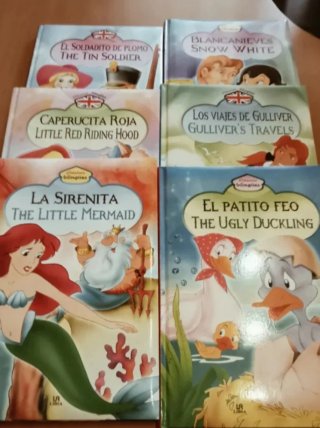 Coleccion cuentos infantiles bilingües