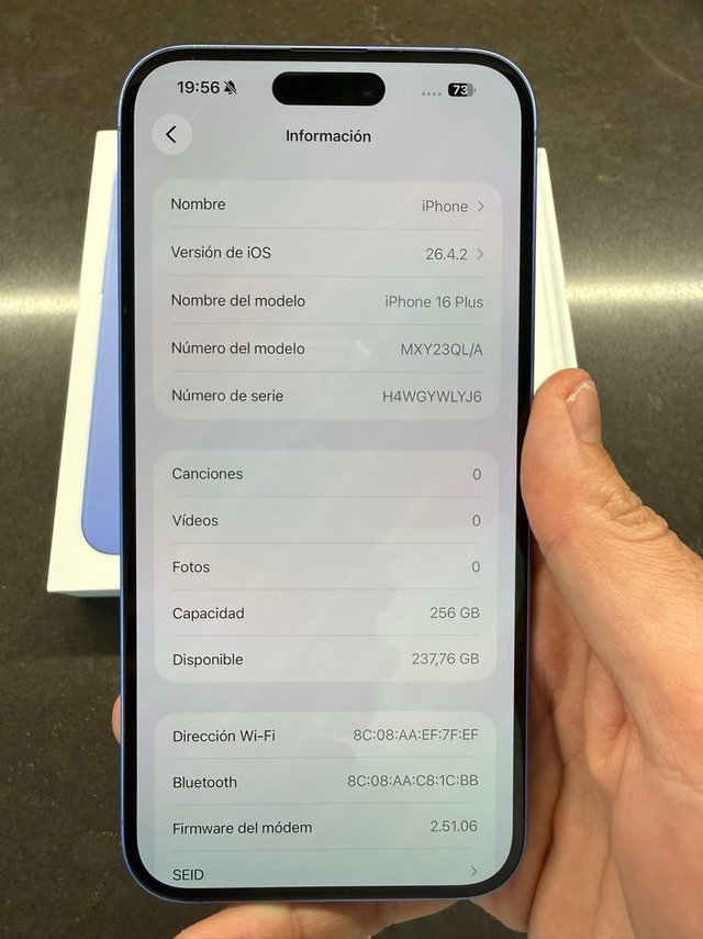 iPhone 16 PLUS 256GB NEGOCIABLE