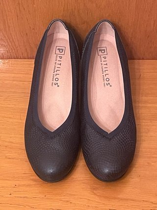 PITILLOS - zapatos salón tacón ancho 40