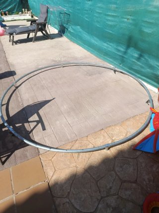 Estructura Cama Elástica Metálica