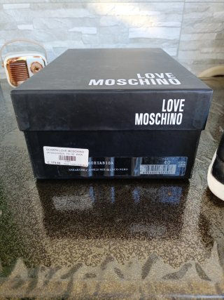 Scarpe Love Moschino Bianche Tg 40