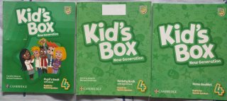 Libros de inglés KIDS BOX 4