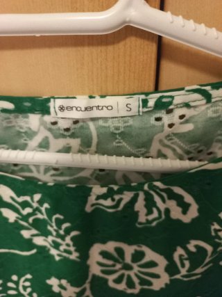 Camiseta verde mujer