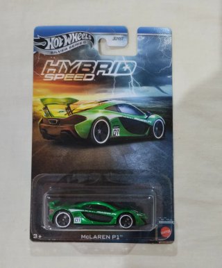 Hot Wheels Silver Series completa Hybrid Speed.