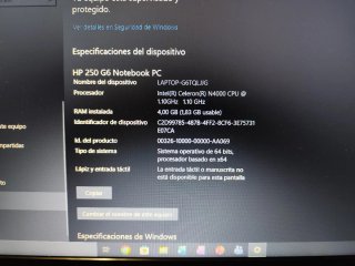 Portatil HP Negro con Accesorios