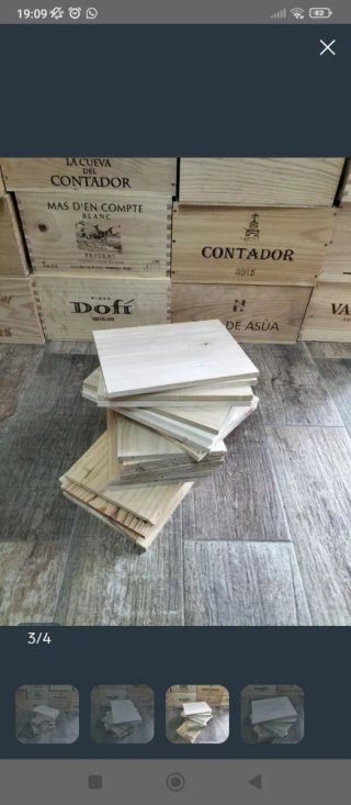 20 Paneles de Madera