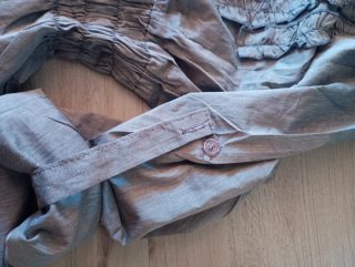 Camicia D. & M. grigia con rouches