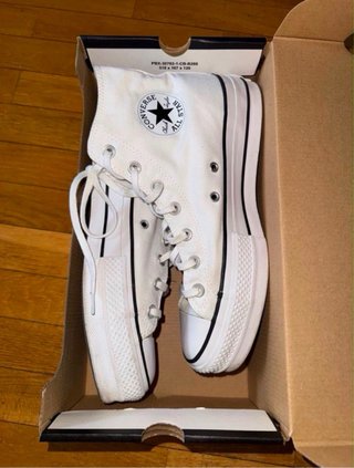 Zapatillas Converse Plataforma Blancas